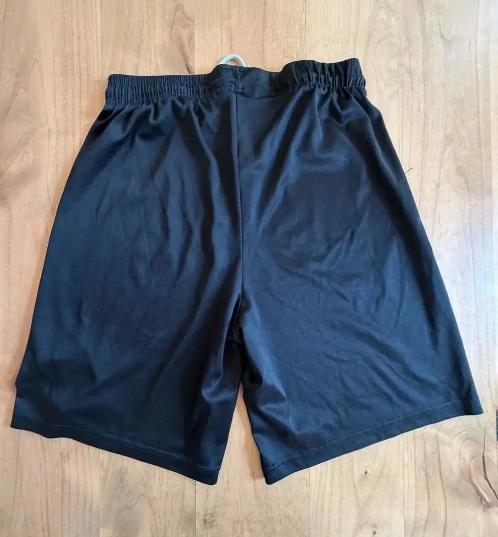 Badger Sport Vipers V-Logo Athletic Basketball Shorts Black Size S
